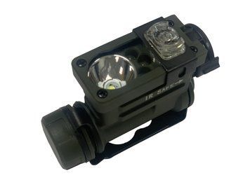 Тактический фонарь Sidewinder Gen 3 LED белый/красный/синий/IR для шлема