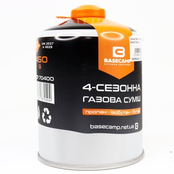 Газовий балон BaseCamp 4 Season Gas 450г