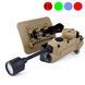 Ліхтар тактичний універсальний на шолом Sidewinder MPLS WADSN 5 LED + IFF -маячок, койот (батарейки в комплект не входять)