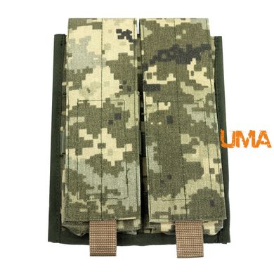 Підсумок під два магазини АК/AR Cordura 1000 den піксель мм 14