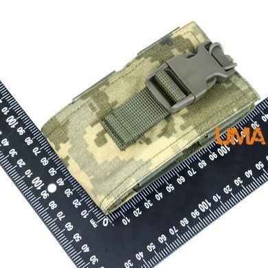 Увеличенный подсумок под рацию с фастексом UMA в цвете пиксель ММ14