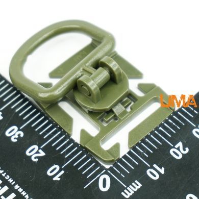 Пряжка Molle поворотне кріплення з D-подібним кільцем