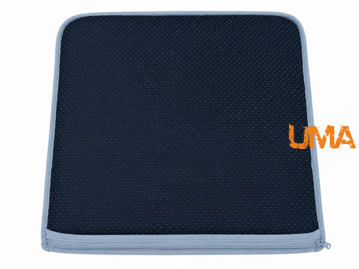 Электрическая грелка для ног и рук USB с подогревом, плюшевая, 32,5&times;31 см, серая