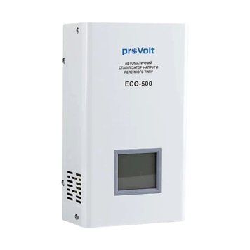 Стабілізатор напруги proVolt ECO-500 релейний 375 Вт (500 ВА)