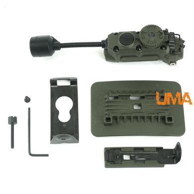 Ліхтар універсальний на шолом Sidewinder MPLS LT-11 5 LED + IFF -маячок, олива