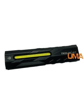 Ліхтар WARSUN T9 PRO 1500 Лм LED металевий корпус, USB-C, магніт, кліпса, стробоскоп, червоне світло, УФ світло, червоний лазер, потужний кишеньковий ліхтар