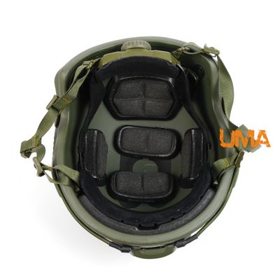 Шолом Fast Helmet UHMW-PE L олива