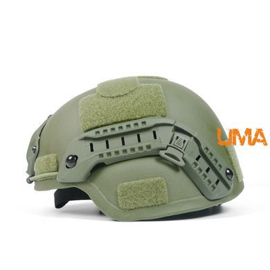 Шолом MICH 2000 Helmet PE NIJ IIIA.44 L Хакі