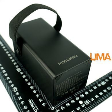 Повербанк Rocoren на 50000 мАг 22.5 W (4А+2С) з 6 USB-портами та ліхтариком