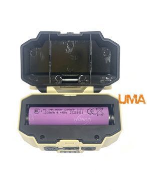 Фонарь налобный Bailong HX-816S СОВ диодный аккумуляторный с режимом красного света