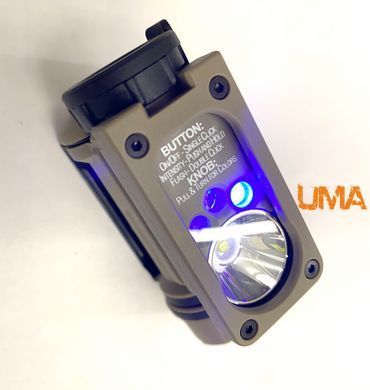 Ліхтар тактичний WADSN STREAMLIGHT SIDEWINDER COMPACT II на шолом, каску 4 LED койот