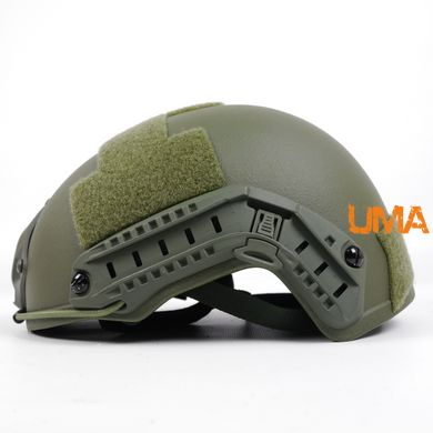 Шолом FAST BULLETPROOF Helmet Kevlar клас IIIA L хакі