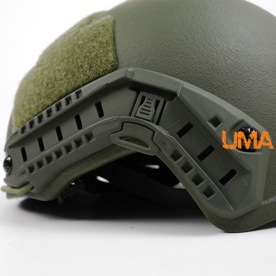 Шолом FAST BULLETPROOF Helmet Kevlar клас IIIA L хакі