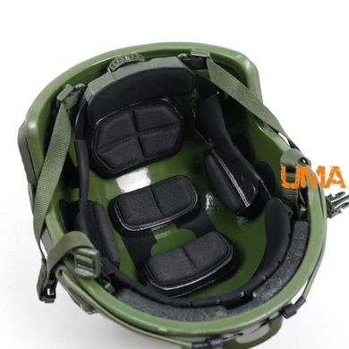 Шолом FAST BULLETPROOF Helmet Kevlar клас IIIA L хакі