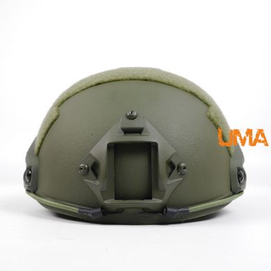 Шолом FAST BULLETPROOF Helmet Kevlar клас IIIA L хакі