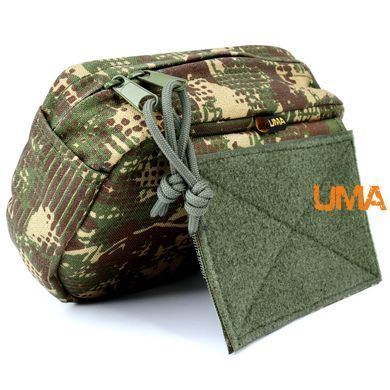 Напашник UMA під плитоноску з балістичним пакетом 2 клас ДСТУ колір хижак