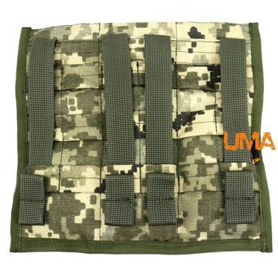 Підсумок UMA на 3 магазина АК на резинці кордура 1000 den піксель мм14