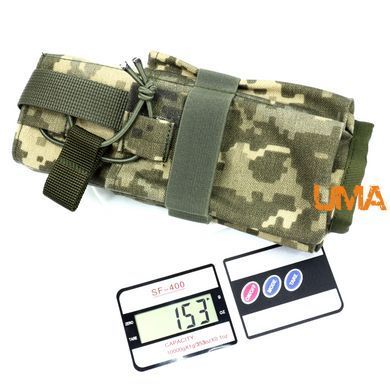 Підсумок UMA на 3 магазина АК на резинці кордура 1000 den піксель мм14