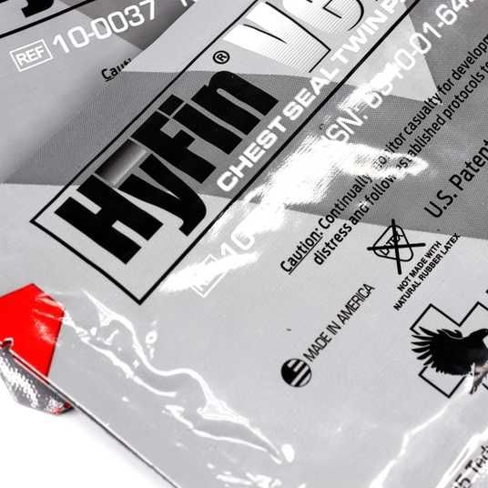 Оклюзійна наліпка (пов'язка) вентильована HyFin Vent Chest Seal