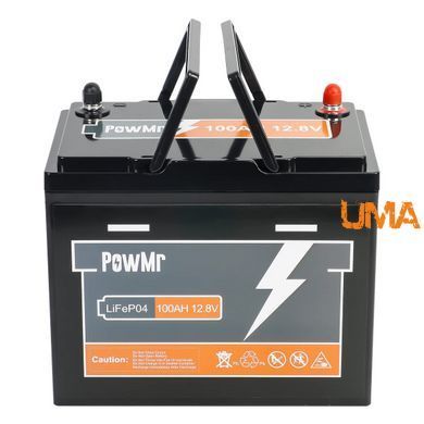 Міні-літієвий акумулятор PowMr LiFePO4 12.8V 100Ah