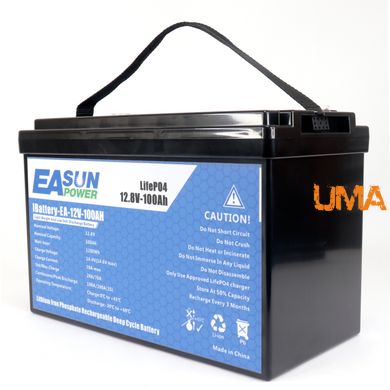 Акумулятор EASun Power LiFePO4 12.8V 100Ah IBattery EA-12V-100AH