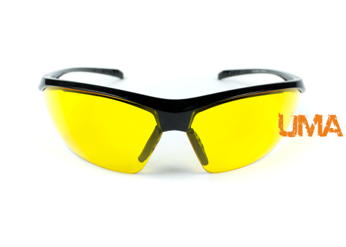 Окуляри захисні Global Vision Lieutenant (yellow) жовті