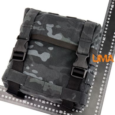 Підсумок сухарка UMA  в кольорі MultiCam black