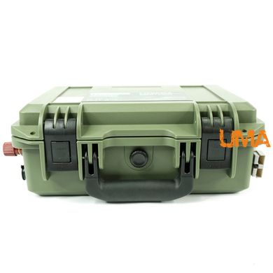 Акумуляторна батарея LiFePO4 12V 100Ah у водонепроникному кейсі