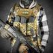 Комплект одноточковий плечовий ремінь з кріпленням до плитоноски на QD антабках RAGNAROK THOR Піксель та Койот