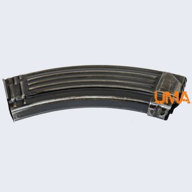 Магазин АК-74/47/АКМ 30 патронов 7.62х39 оригинальный стальной, с ребрами.