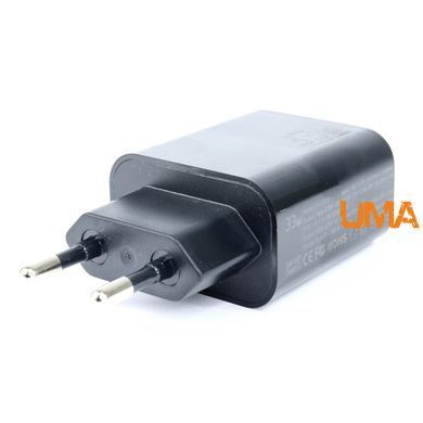 Зарядний пристрій блок живлення Essager GaN 33W Type-C + USB-A
