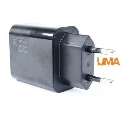 Зарядний пристрій блок живлення Essager GaN 33W Type-C + USB-A