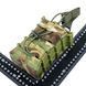 Підсумок під два магазини АК з пластиковими боками на резинці Cordura 1000 den кольору мультикам