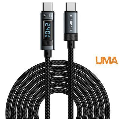 Кабель Essager USB Type C - Type C 240 W PD (48V/5A) 2м