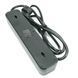 Мережевий фільтр - подовжувач ASOMETECH 4000W Power Strip з портами USB 7в1