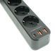 Мережевий фільтр - подовжувач ASOMETECH 4000W Power Strip з портами USB 7в1