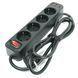 Мережевий фільтр - подовжувач ASOMETECH 4000W Power Strip з портами USB 7в1