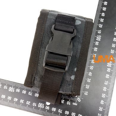 Подсумок UMA под гранату с фастексом Cоrdura 1000 den MultiCam black