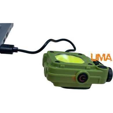 Акумуляторний ліхтар-брелок Smiling Shark TIP-0016 COB 160 лм з магнітом та змінними бітами