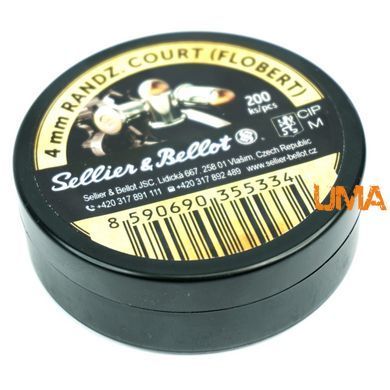 Патрон Флобера Sellier&Belloy 4 мм (200шт)